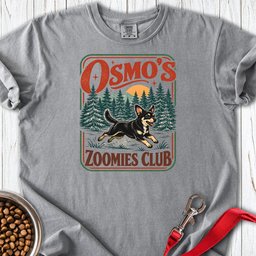 Osmo Zoomies Club Premium Tee Gift For Dog Lover