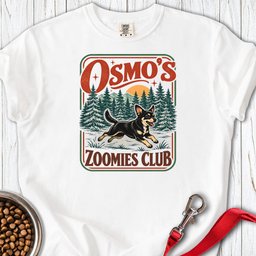 Osmo Zoomies Club Premium Tee Gift For Dog Lover