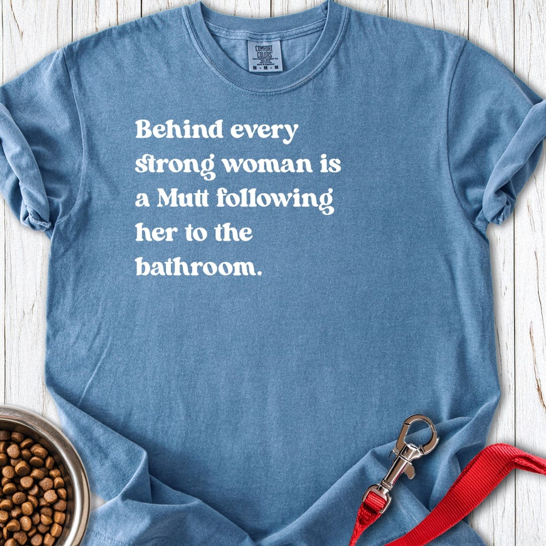 Mutt Strong Woman Premium Tee Gift For Women