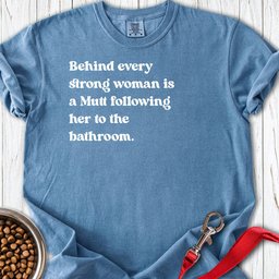 Mutt Strong Woman Premium Tee Gift For Women
