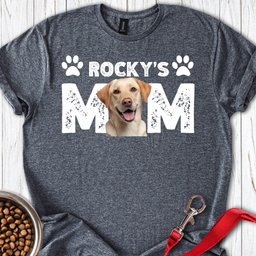 Personalized Lab Mom T Shirt Gift For Mom