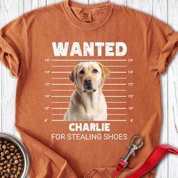 Personalized Dog Mugshot Premium Tee Gift For Dog Lover