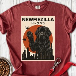 Newfoundland Newfiezilla Premium Tee Gift For Dog Lover
