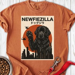 Newfoundland Newfiezilla Premium Tee Gift For Dog Lover