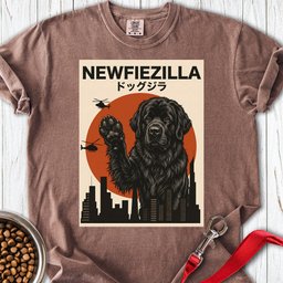 Newfoundland Newfiezilla Premium Tee Gift For Dog Lover