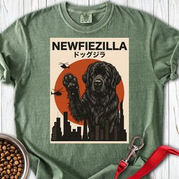 Newfoundland Newfiezilla Premium Tee Gift For Dog Lover