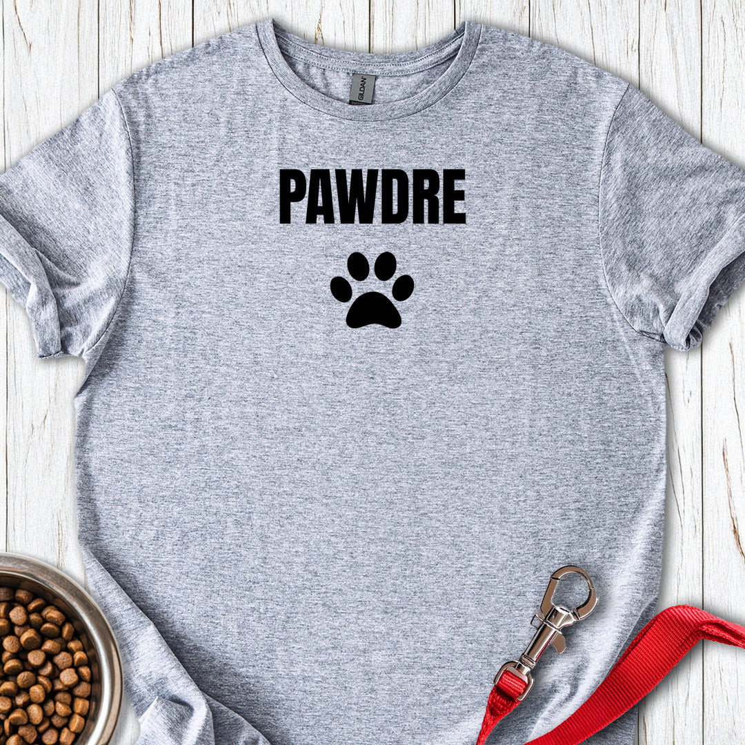 Pawdre Dog Father T Shirt Gift For Dad