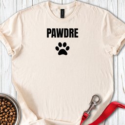 Pawdre Dog Father T Shirt Gift For Dad