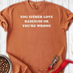 Love Basenji Premium Tee Gift For Dog Lover