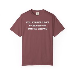 Love Basenji Premium Tee Gift For Dog Lover