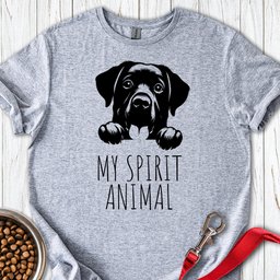My Spirit Animal Labrador T Shirt Gift For Dog Lover
