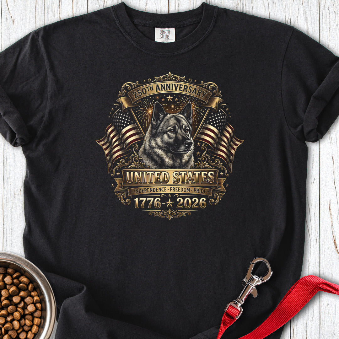 Norwegian Elkhound USA Premium Tee Gift For Dog Lover