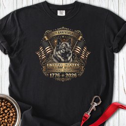 Norwegian Elkhound USA Premium Tee Gift For Dog Lover