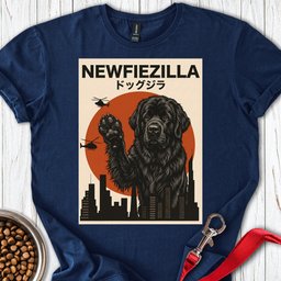 Newfoundland Newfiezilla T Shirt Gift For Dog Lover