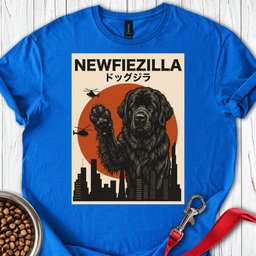 Newfoundland Newfiezilla T Shirt Gift For Dog Lover