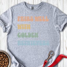 Pairs Well With Golden Retrievers T Shirt Gift For Dog Lover