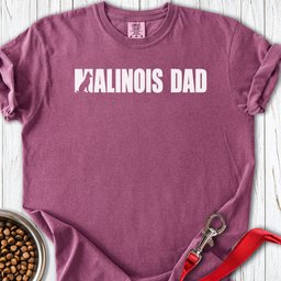 Malinois Dad Premium Tee Gift For Dad