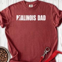 Malinois Dad Premium Tee Gift For Dad