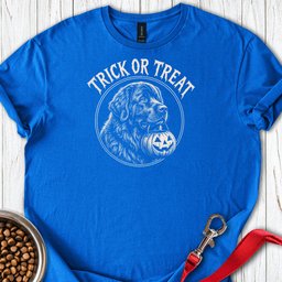 Newfoundland Trick Or Treat T Shirt Gift For Dog Lover