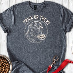 Newfoundland Trick Or Treat T Shirt Gift For Dog Lover