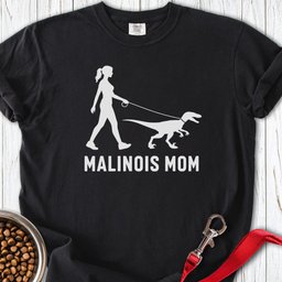 Malinois Mom Velociraptor Premium Tee Gift For Mom