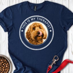 Personalized Dog My Therapist T Shirt Gift For Dog Lover