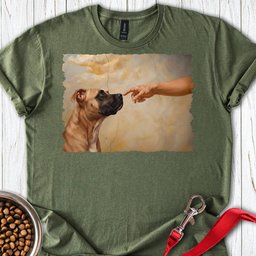 Pitbull Fawn Creation T Shirt Gift For Dog Lover
