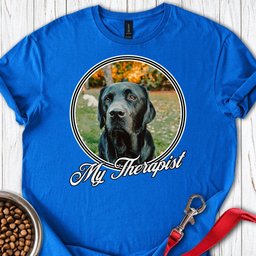 Personalized My Therapist Lab T Shirt Gift For Dog Lover