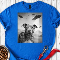 Pit Bull Ufo T Shirt Gift For Dog Lover
