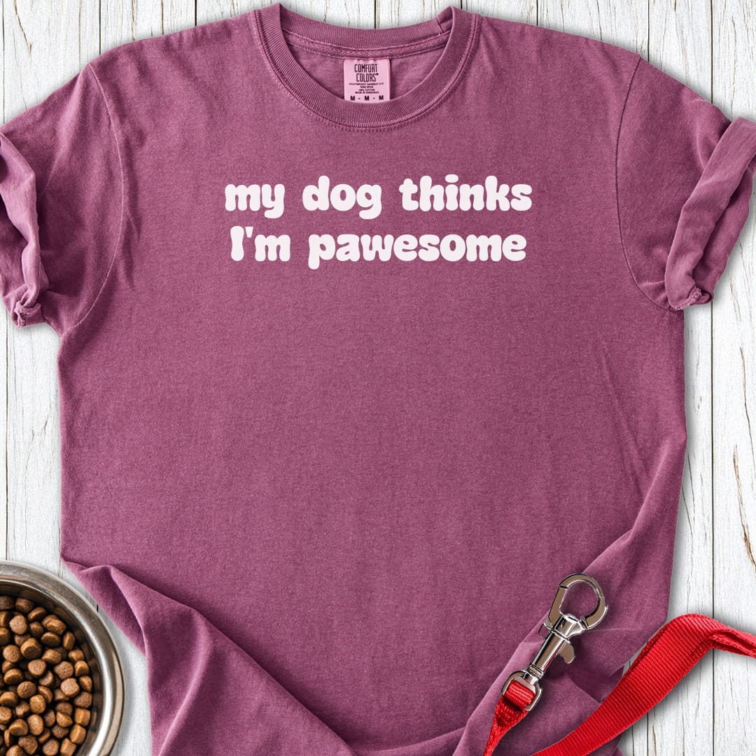 Pawesome Premium Tee Gift For Dog Lover