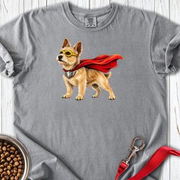 Norwich Terrier Superhero Ii Premium Tee Gift For Dog Lover