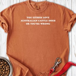Love Australian Cattle Dogs Premium Tee Gift For Dog Lover