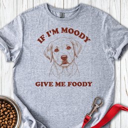Moody Labrador T Shirt Gift For Dog Lover