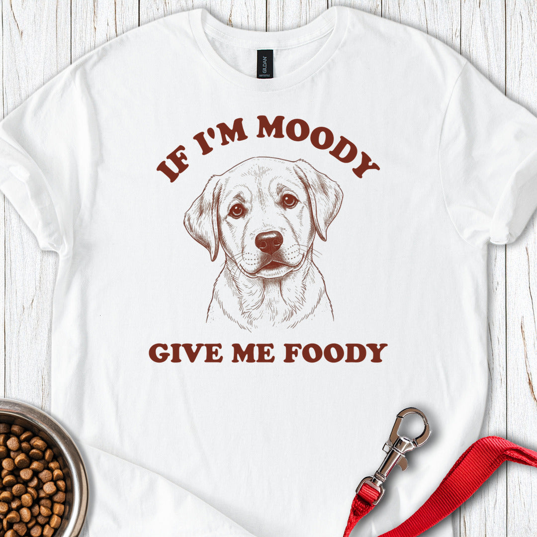 Moody Labrador T Shirt Gift For Dog Lover