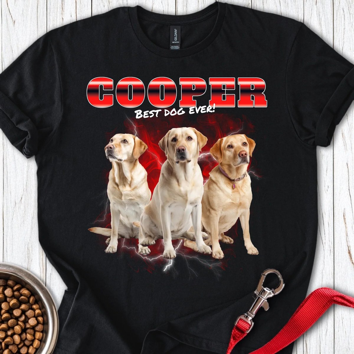 Personalized Bootleg Labrador T Shirt Gift For Dog Lover