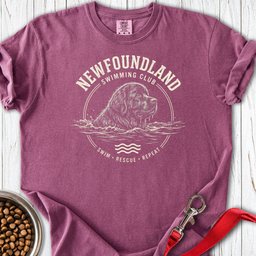 Newfoundland Swimming Club Premium Tee Gift For Dog Lover