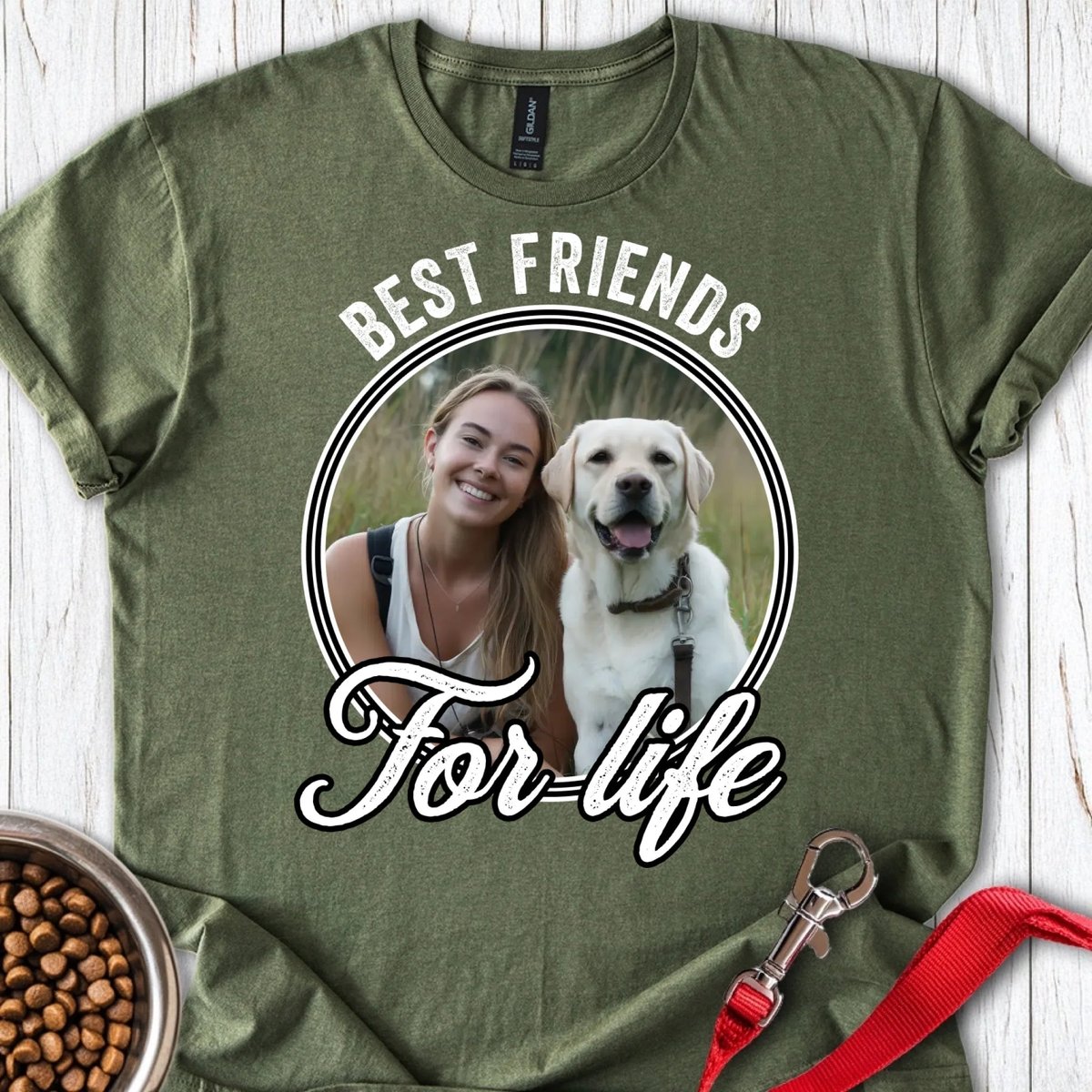 Personalized Best Friends Labrador T Shirt Gift For Dog Lover