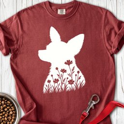 Osmo Flowers Premium Tee Gift For Dog Lover