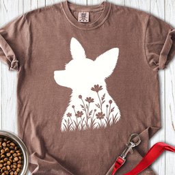 Osmo Flowers Premium Tee Gift For Dog Lover