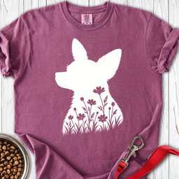 Osmo Flowers Premium Tee Gift For Dog Lover