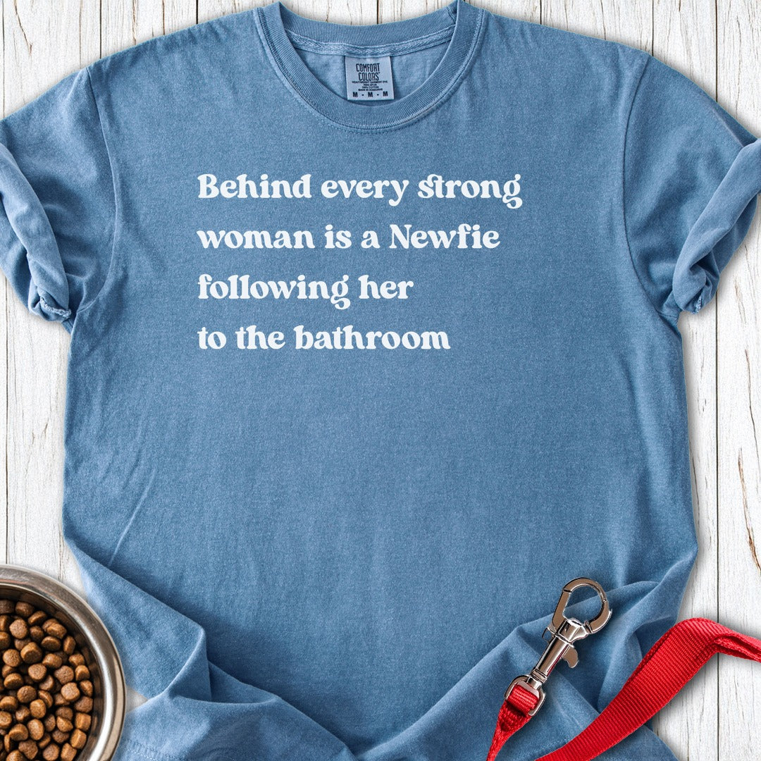 Newfoundlander Strong Woman Premium Tee Gift For Women