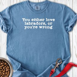Love Labrador Premium Tee Gift For Dog Lover