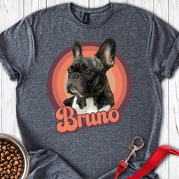 Personalized Dog Portrait T Shirt Gift For Dog Lover