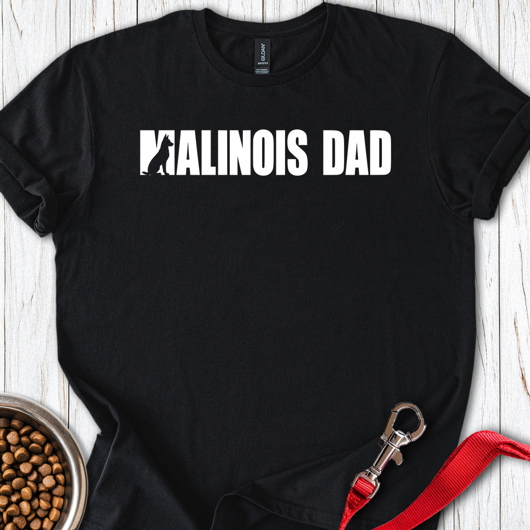 Malinois Dad T Shirt Gift For Dad