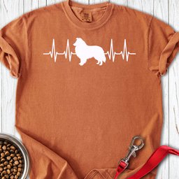 Shetland Sheepdog Heartbeat Premium Tee Gift For Dog Lover