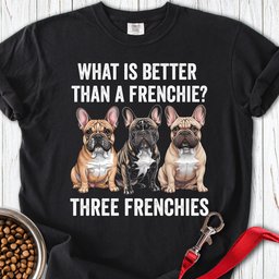What Is Better Than A Frenchie Premium Tee Gift For Dog Lover