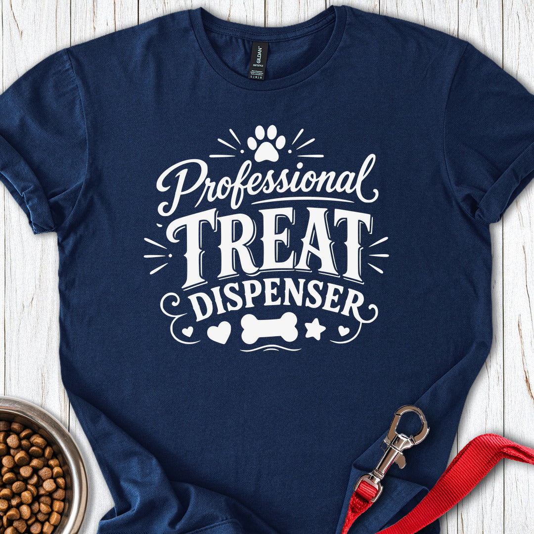 Professional Treat Dispenser T Shirt Gift For Dog Lover
