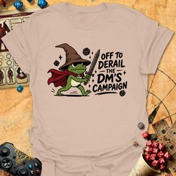 Derail Dms Campaign Tee Gift For Tabletop Gamer