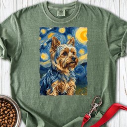 Yorkshire Terrier Van Gogh Premium Tee Gift For Dog Lover