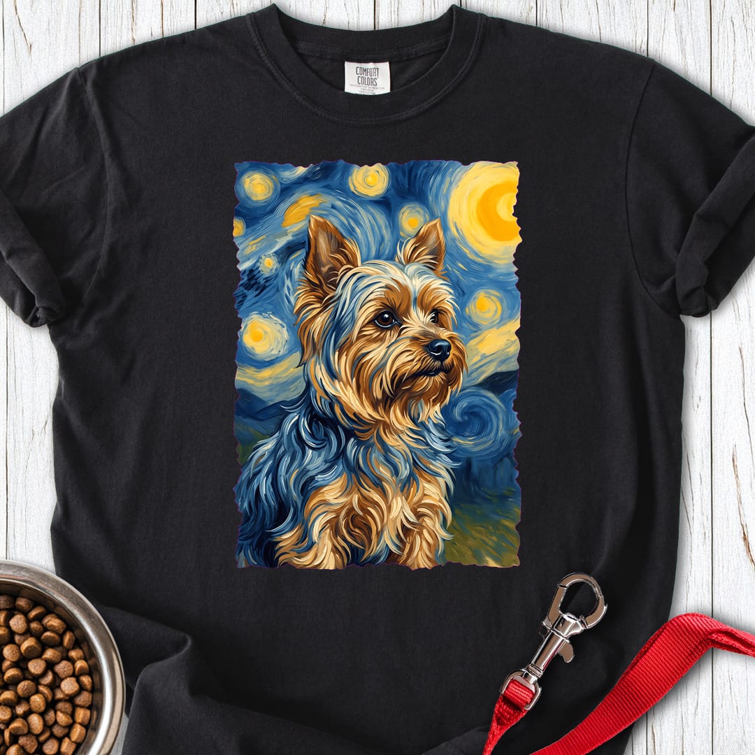 Yorkshire Terrier Van Gogh Premium Tee Gift For Dog Lover
